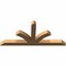 Ekena Millwork Richland Timber Gable Bracket, Western Red Cedar, 84"W x 38"H x 5 1/2"D x 5 1/2"F, 11/12 Pitch GBW084X38X0606RIC00SWR - alternate 3
